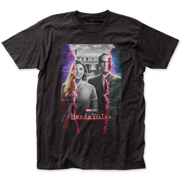 Marvel Wanda Vision Time Glitch Poster T-Shirt