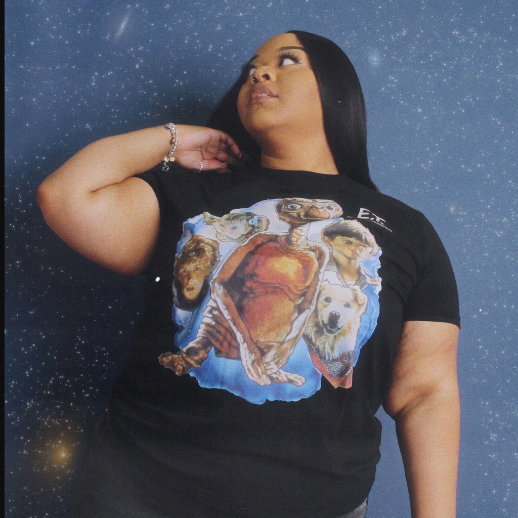 Cakeworthy E.T. Retro T-Shirt Blue Culture Tees