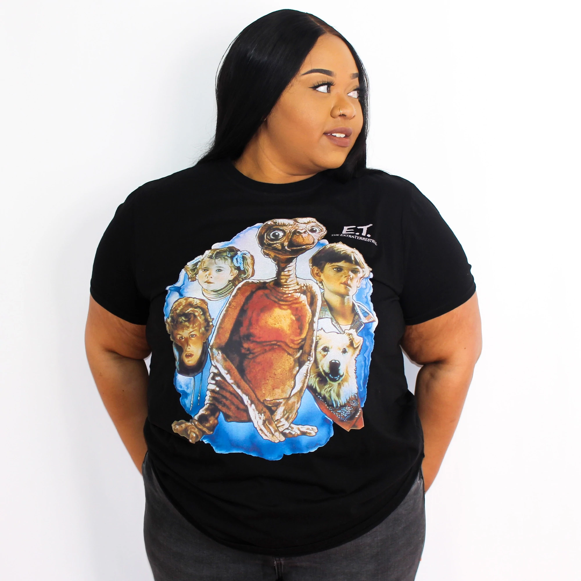 Cakeworthy E.T. Retro T-Shirt Blue Culture Tees