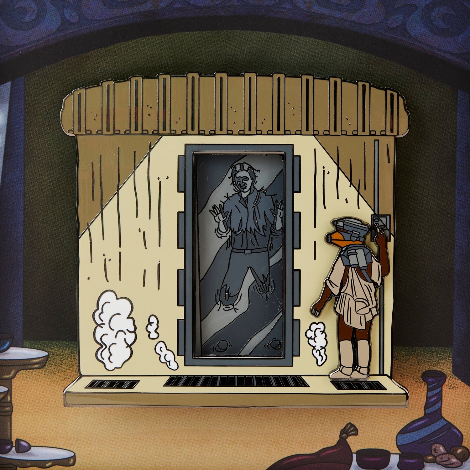 Loungefly Star Wars Return of The Jedi 40th Anniversary Han in Carbonite LE 3" Collector Box Pin