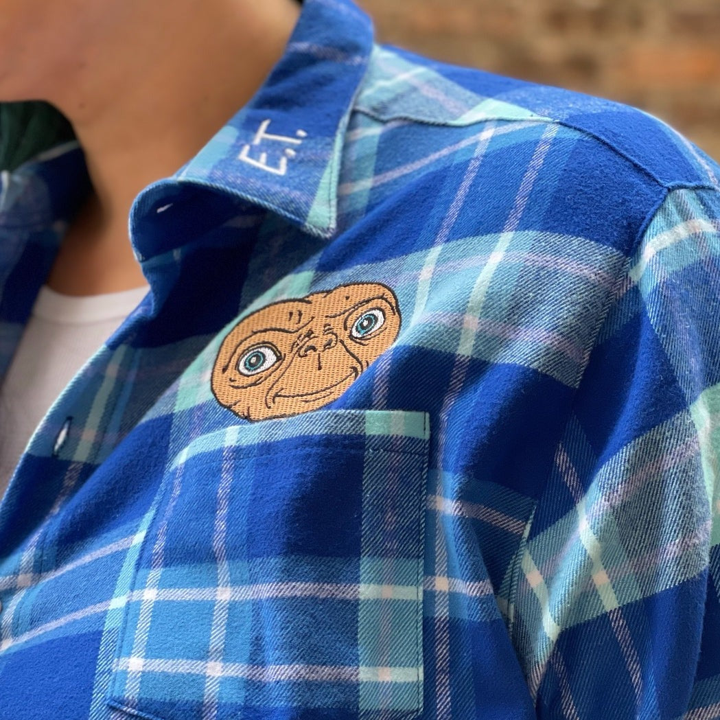 Cakeworthy E.T. Phone Home Flannel