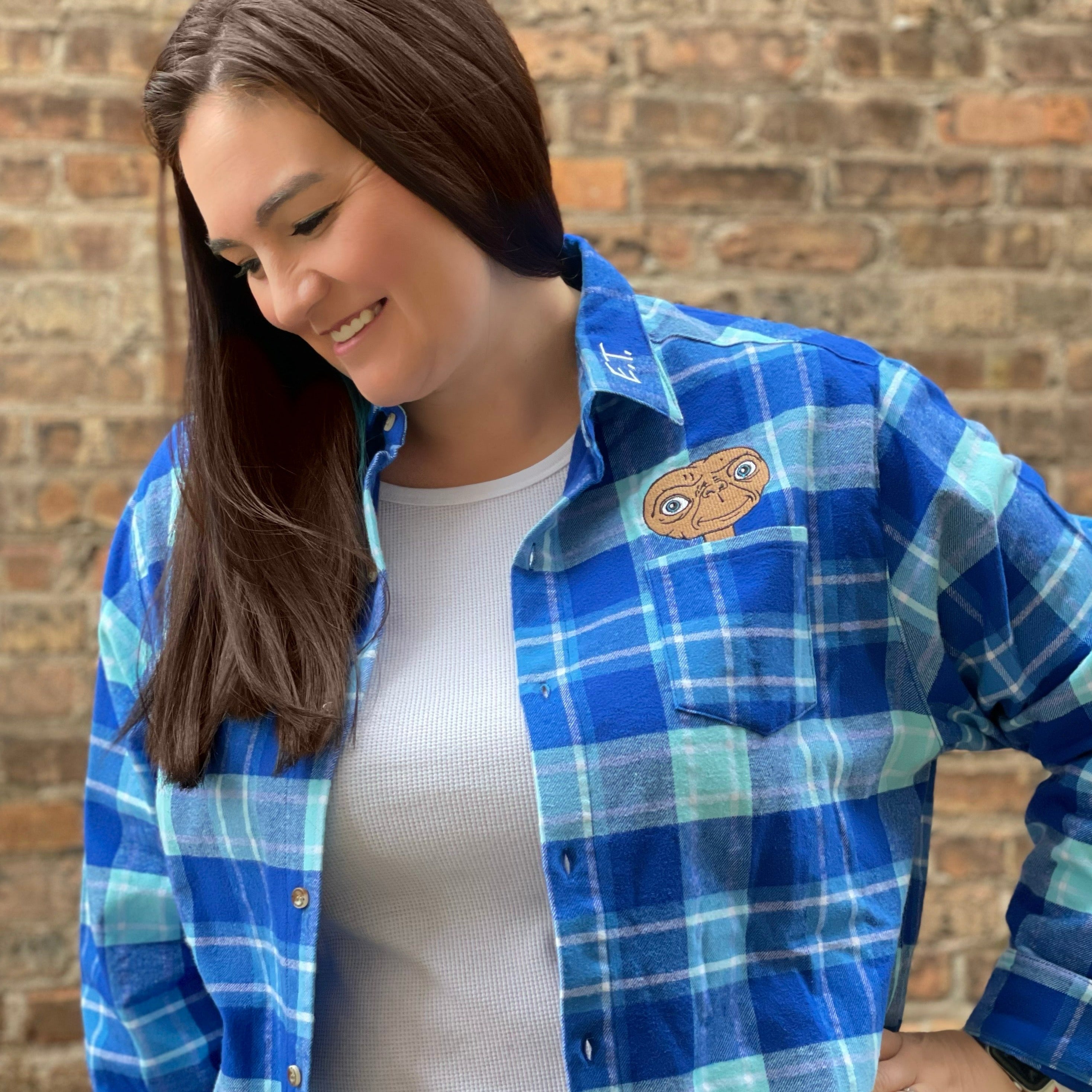 Cakeworthy E.T. Phone Home Flannel