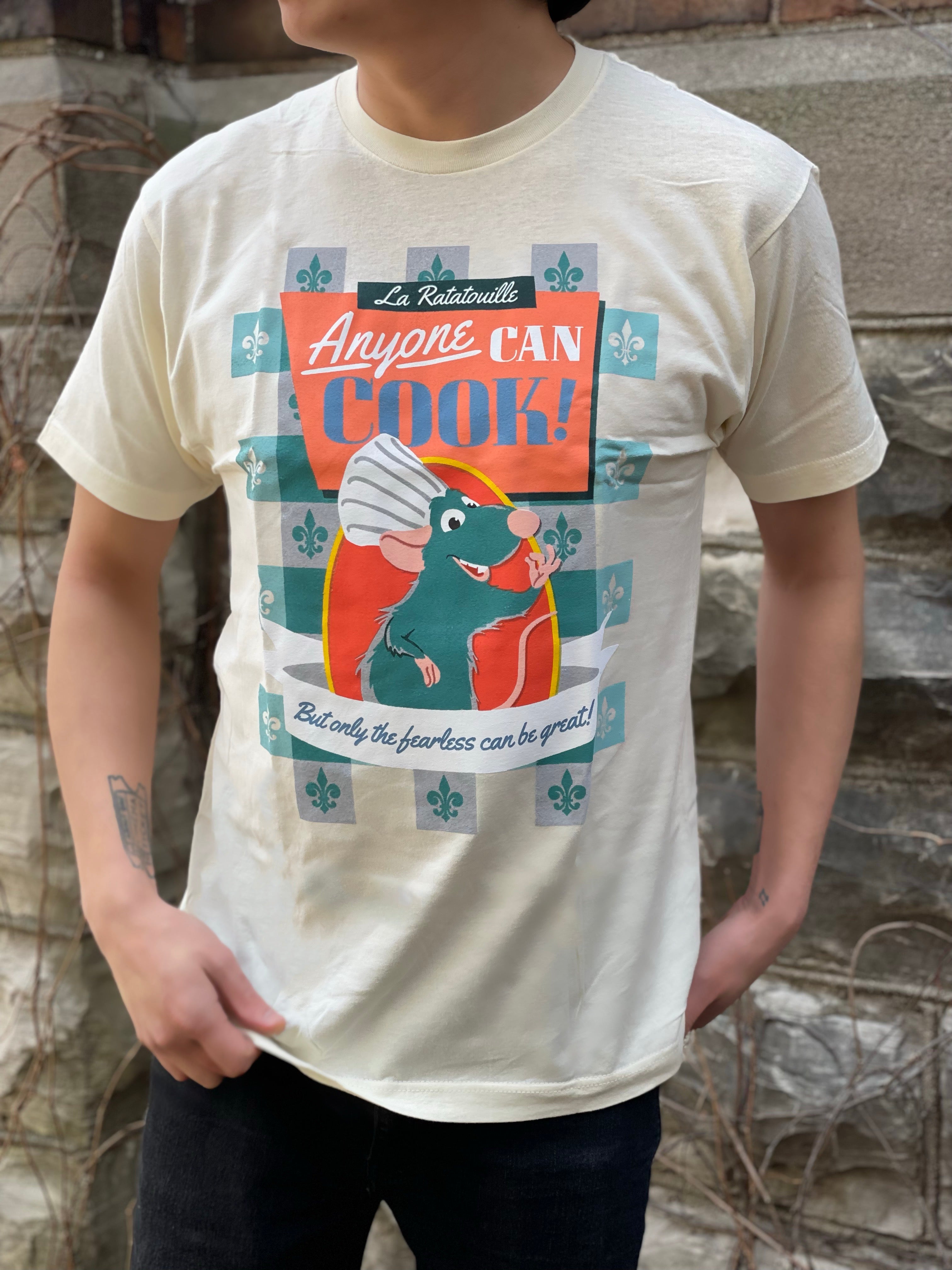 Men's Disney Ratatouille Fearless Can Be Great Tee