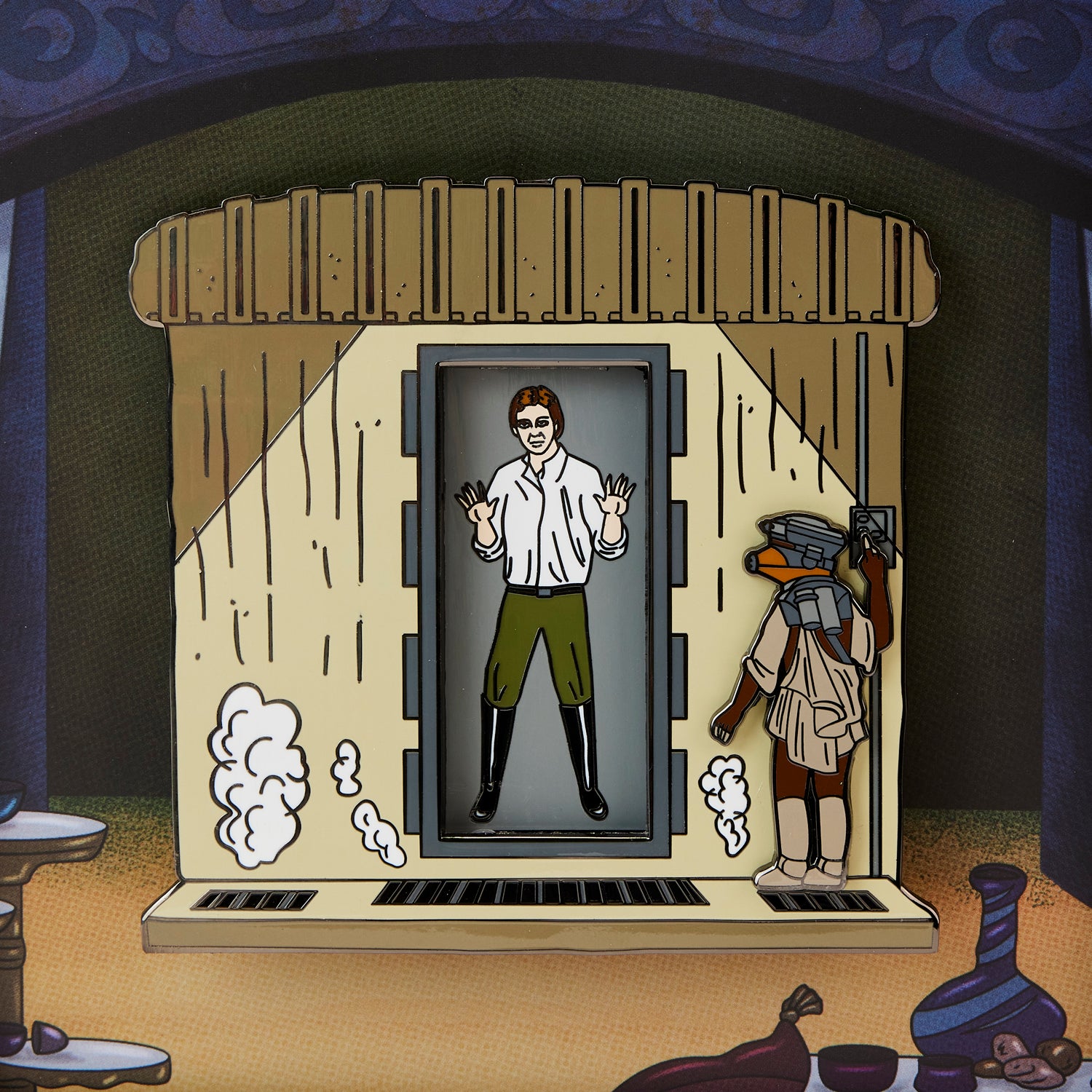 Loungefly Star Wars Return of The Jedi 40th Anniversary Han in Carbonite LE 3" Collector Box Pin