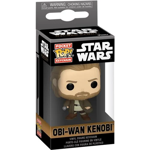 Funko Pocket Pop! Star Wars Obi-Wan Kenobi Vinyl Figure Key Chain - Preorder Blue Culture Tees